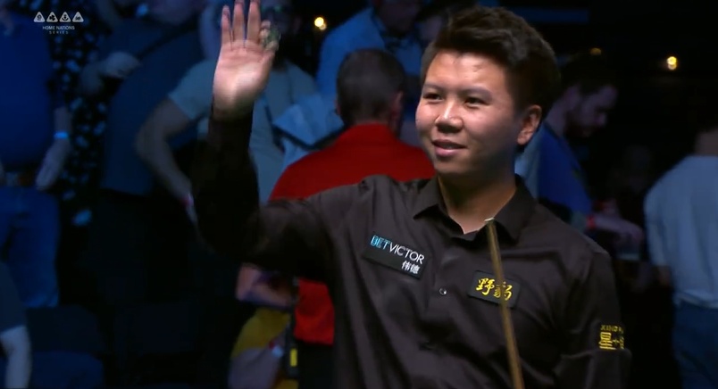 三局逆转获, 比打出单杆, 斯诺克英格 三局逆转获, 比打出单杆, 斯诺克英格